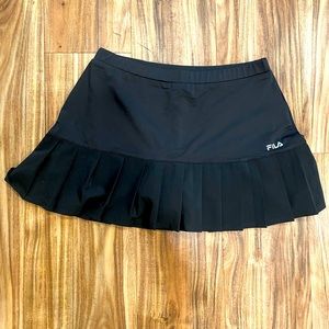 Black FILA skort short skirt